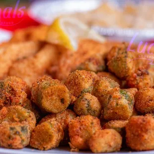 Gluten Free Hand Rolled Fried Okra