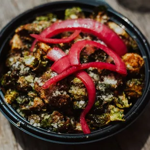 Garlic Parm Brussels