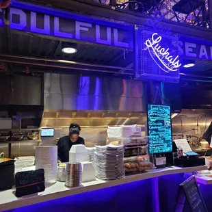 The MVP who was doing it all by herself when we came!