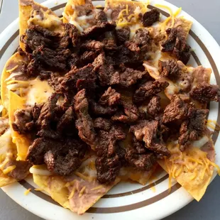Fajita Nachos plate...