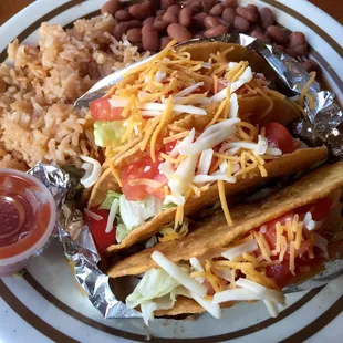 Crispy Taco Plate....