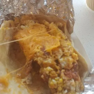 Chorizo and Egg Breakfast Taco