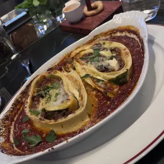 Short Rib Lasagna Pinwheels