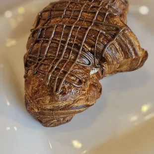 Croissant stuffed with Nutella