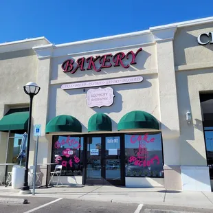 outside
