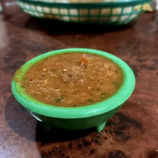 The third-best restaurant salsa I've had. (And I've had many!)