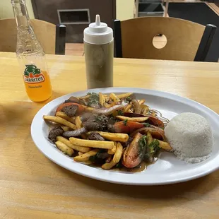 Lomo Saltado. Delicious!