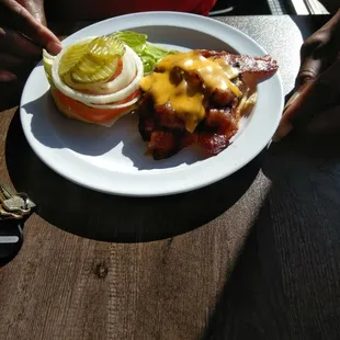 Bacon Cheese Burger super fresh