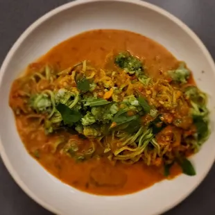 Taglierini with rock shrimp