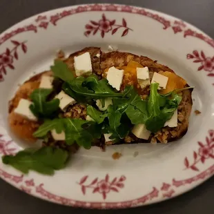 Sourdough crostone with Salma Cremasco