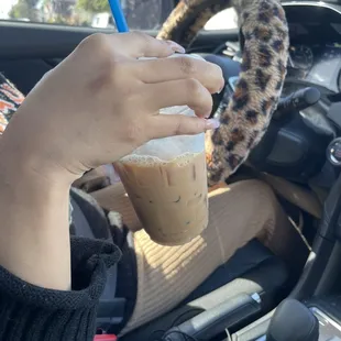 Iced Raspberry White Mocha