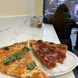 Vodka and spicy pepperoni slices!