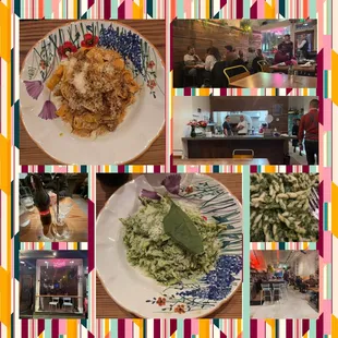 Montage of images from Lucia's Berkeley