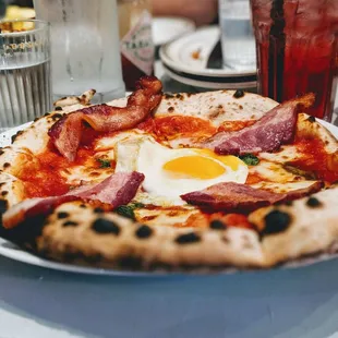 American Breakfast Pizza