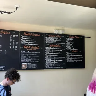 Inside menu