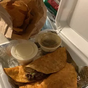 Questa Birria and Queso w/chips