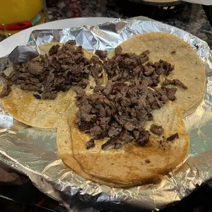 Asada Tacos.