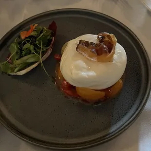 Burrata e Pomodorini ($15)