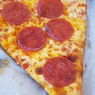 Slice of pepperoni