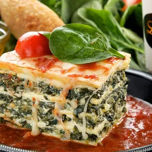 spinach lasagna