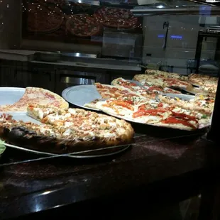 interior, pizza