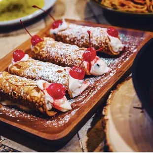 a plate of food on a table