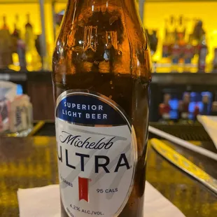 a bottle of michel michel ultra