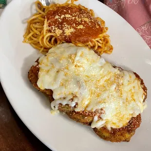 Eggplant Parm looked delicious