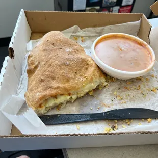 Chicken calzone