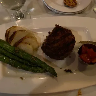 a plate of food