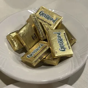Love when a restaurant has good quality butter...