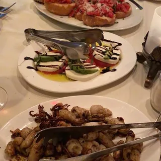 Calamari Fritti or ai Ferri