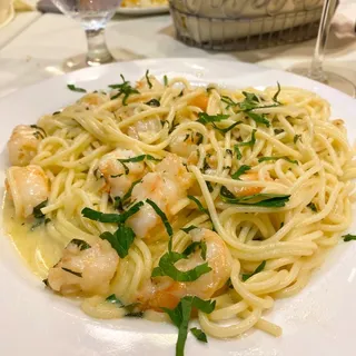 Spaghetti al Gambero Verde