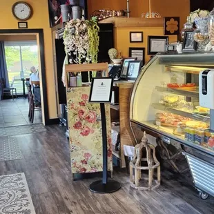 Front of the house with shopping