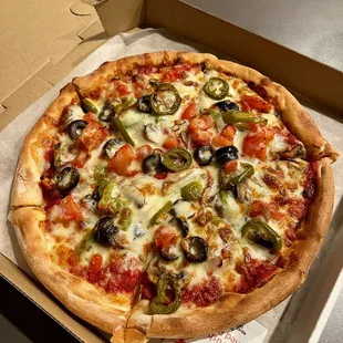 Veggies Twist Pizza