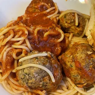 spaghetti and meatballs