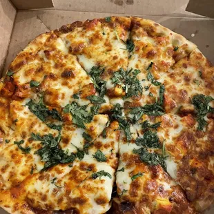 Butter Chicken Pizza