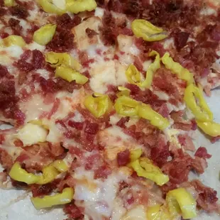 Chicken, Bacon, Bananna Peppers