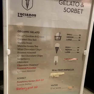 09.28.21 If I didn't really want gelato, I'd be giving those sorbets a go....I mean, blueberry Pinot noir?!?!