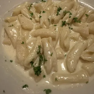 Homemade Cavatelli Pasta w Alfredo Sauce