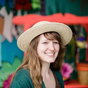 Summer Palm Leaf Hat