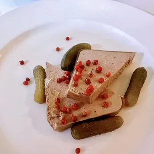Paté Maison Mousse de Foie de Canard au Poivre Rose