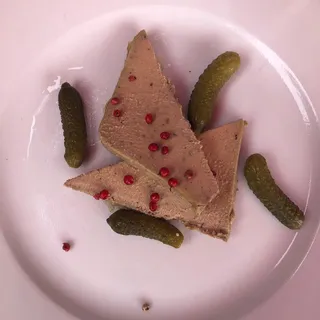 Paté Maison Mousse de Foie de Canard au Poivre Rose