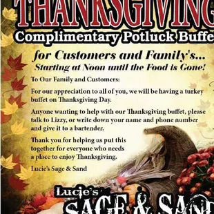 Thanksgiving day party