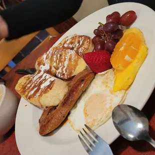 French Toast and Chai latte