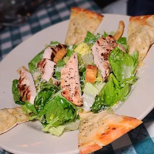 Chicken Caesar salad
