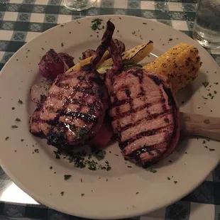 Char Grilled Pork Chops