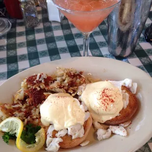 Crab Benedict