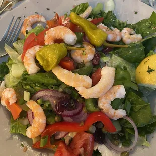 Shrimp Greek Salad