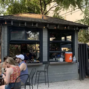 Outdoor bar